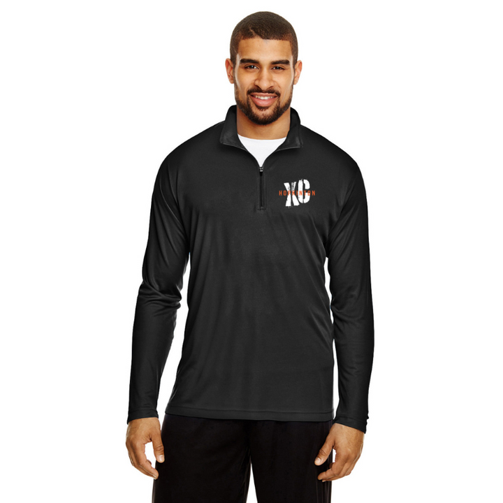 Hopkinton Cross Country - Chaqueta de media cremallera Zone Performance para hombre del equipo 365 (TT31)