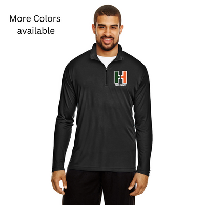 Hopkinton Cross Country - Chaqueta de media cremallera Zone Performance para hombre del equipo 365 (TT31)