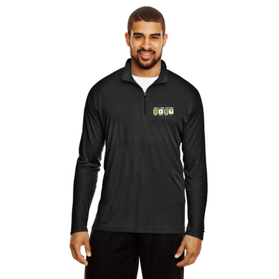 Angle Tree Trotters - Men's Performance Quarter-Zip (ST357)