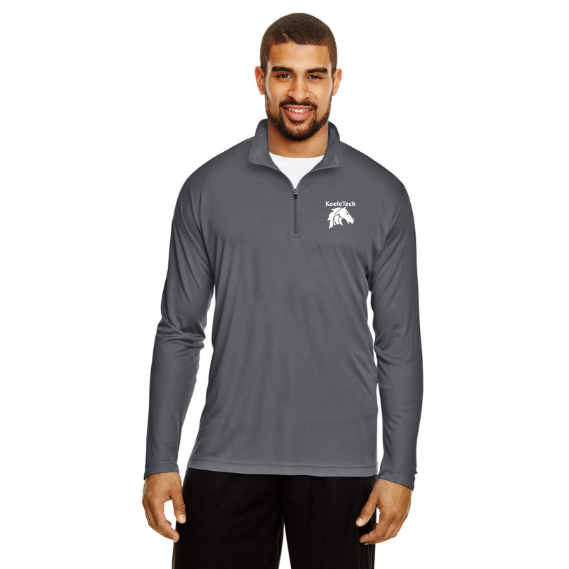 Keefe Tech High School - Men's Zone Performance Quarter-Zip (TT31)