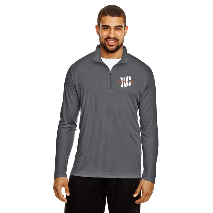 Hopkinton Cross Country - Chaqueta de media cremallera Zone Performance para hombre del equipo 365 (TT31)