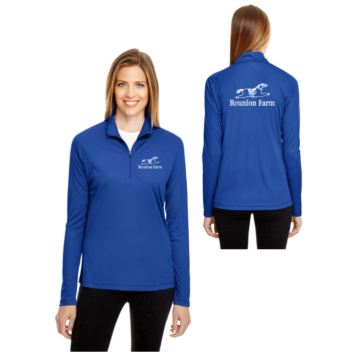 Reunion Farm - Ladies' Zone Performance Quarter-Zip (TT31W)