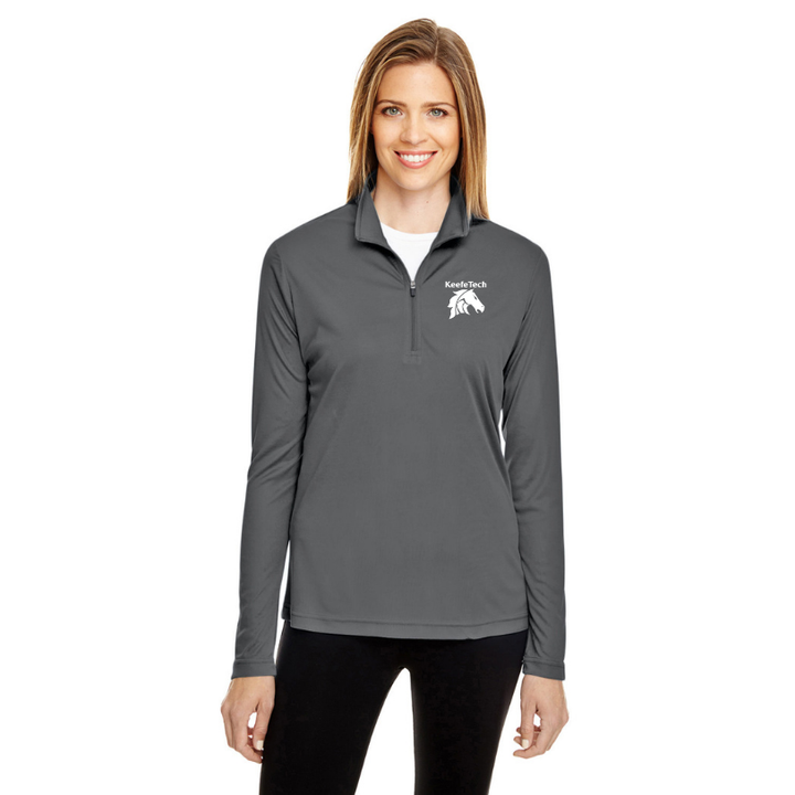 Keefe Tech High School - Team 365 Ladies' Zone Performance Quarter-Zip (TT31W)