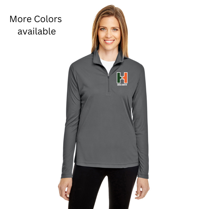 Hopkinton Cross Country - Team 365 Women's Zone Performance Quarter-Zip (TT31W)