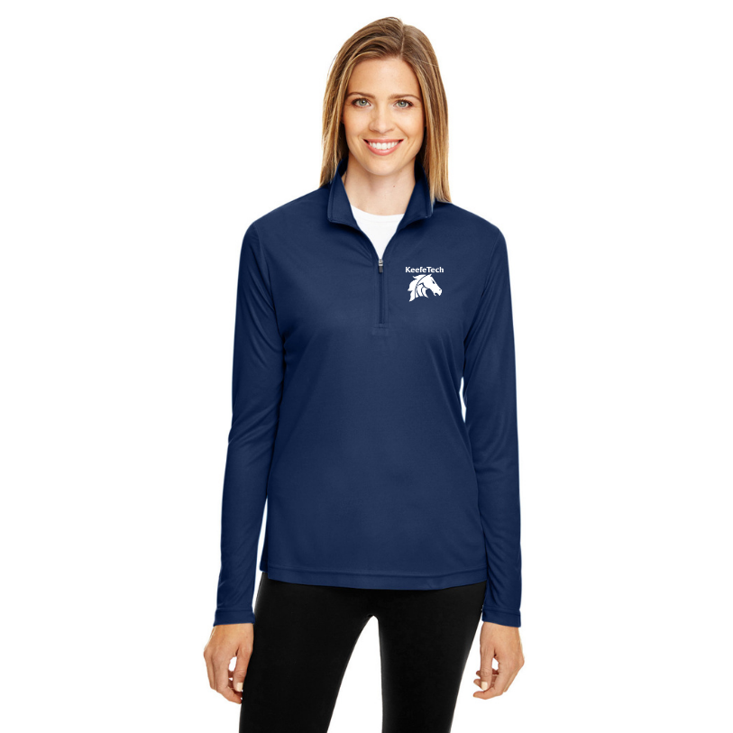 Keefe Tech High School - Team 365 Ladies' Zone Performance Quarter-Zip (TT31W)