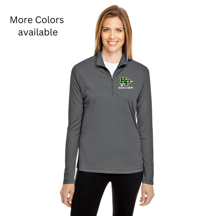 King Philip Boys Soccer - Women's Performance Quarter-Zip (TT31W)