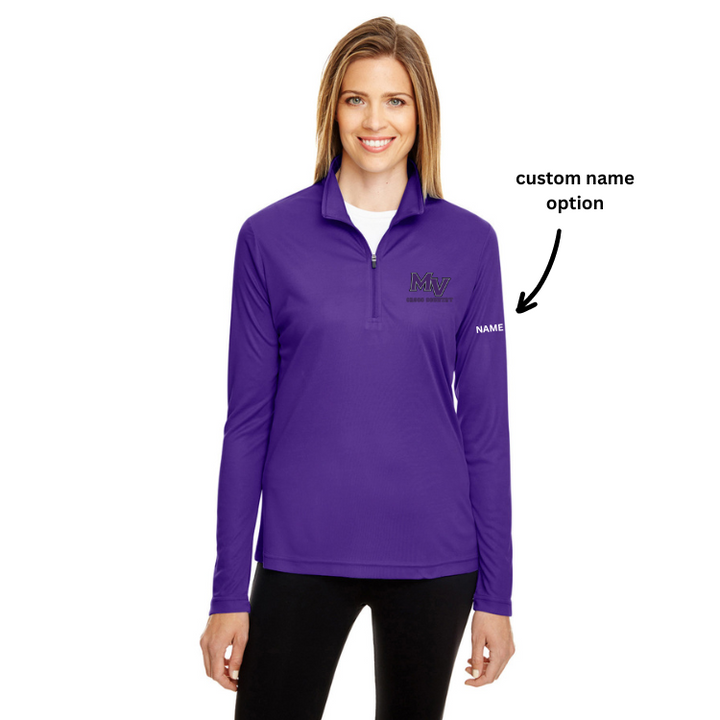 Marthas Vineyard Cross Country - Chaqueta de media cremallera de alto rendimiento para mujer (TT31W)