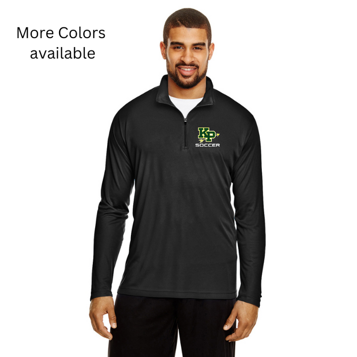 King Philip Boys Soccer - Team 365 Men's Zone Performance Quarter-Zip (TT31)