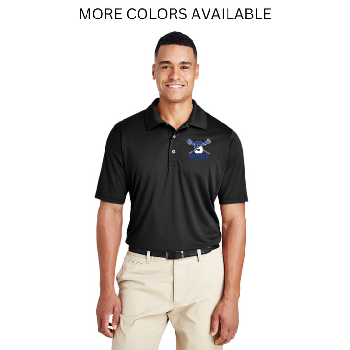 Polo de rendimiento para hombre de Scituate Lacrosse (TT51)