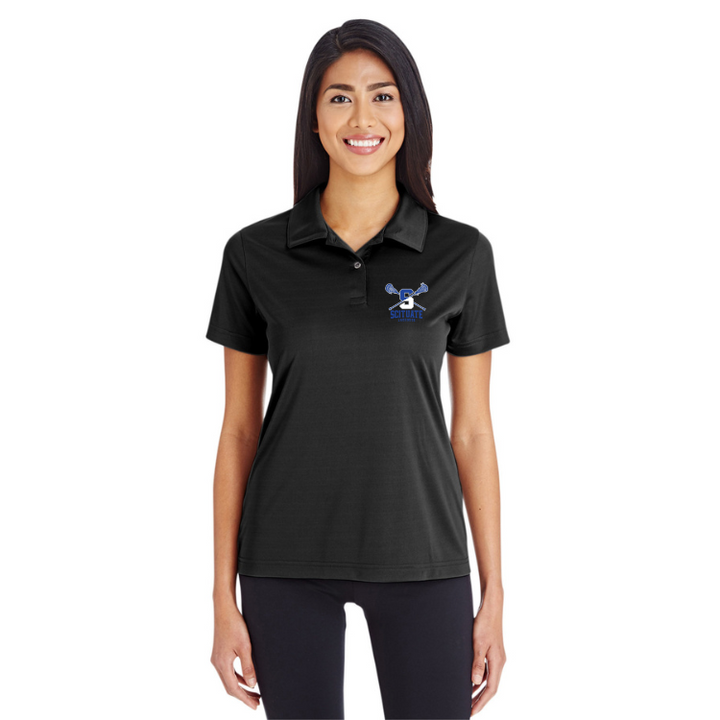 Polo de rendimiento para mujer de Scituate Lacrosse (TT51W)