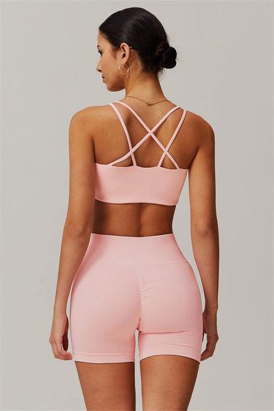 The Nova Pulse Sports Bra Shorts 2-Piece Set