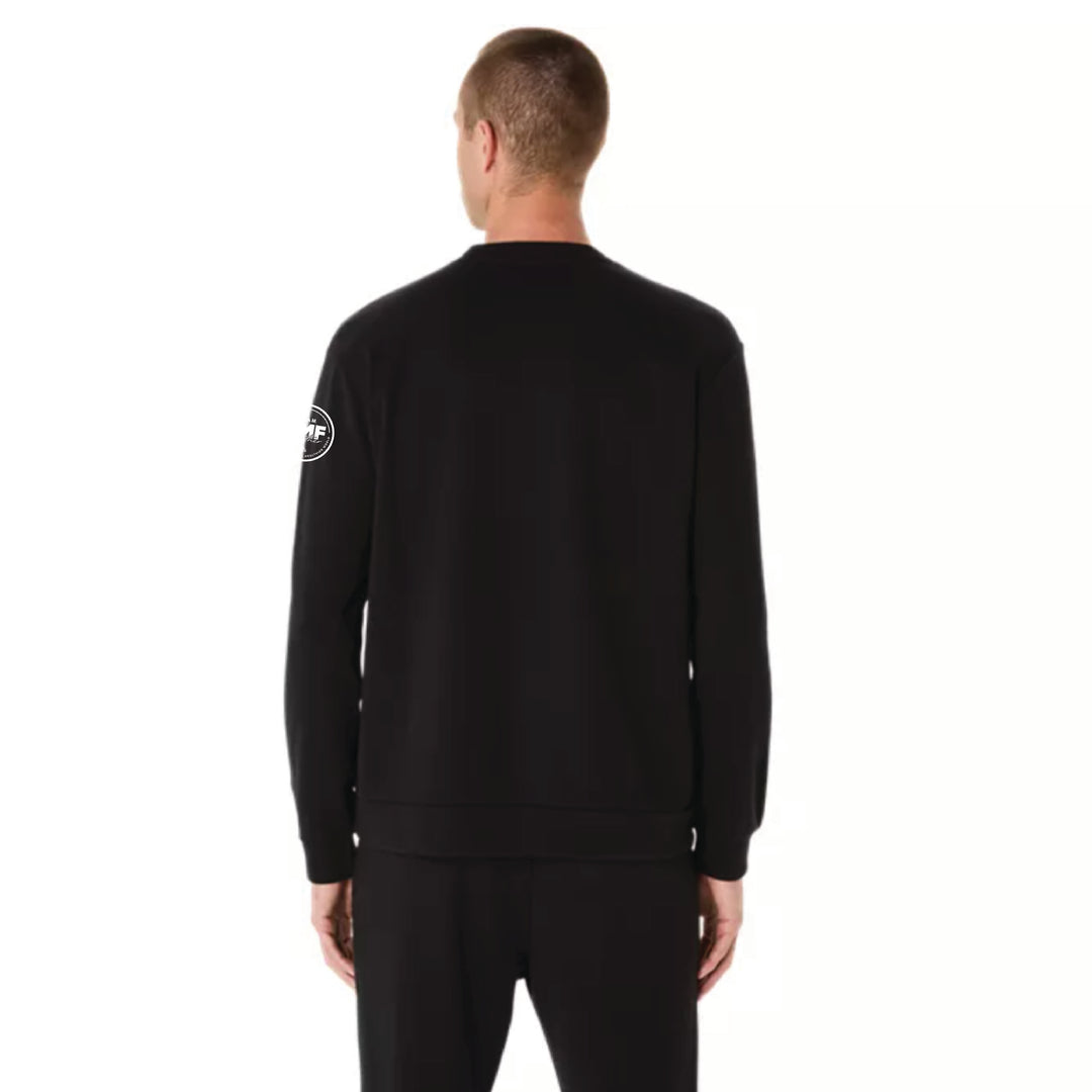 Team TMF / ASICS LA Marathon - ASICS Unisex Sweat Crew Neck Top Performance Black (2031E908) (LA26-03, TMF-06)
