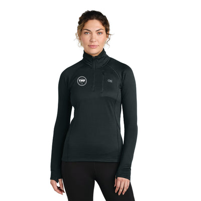 Equipo TMF - Polar Tech Grid con cremallera de 1/4 para mujer de Outdoor Research® (OR322263)