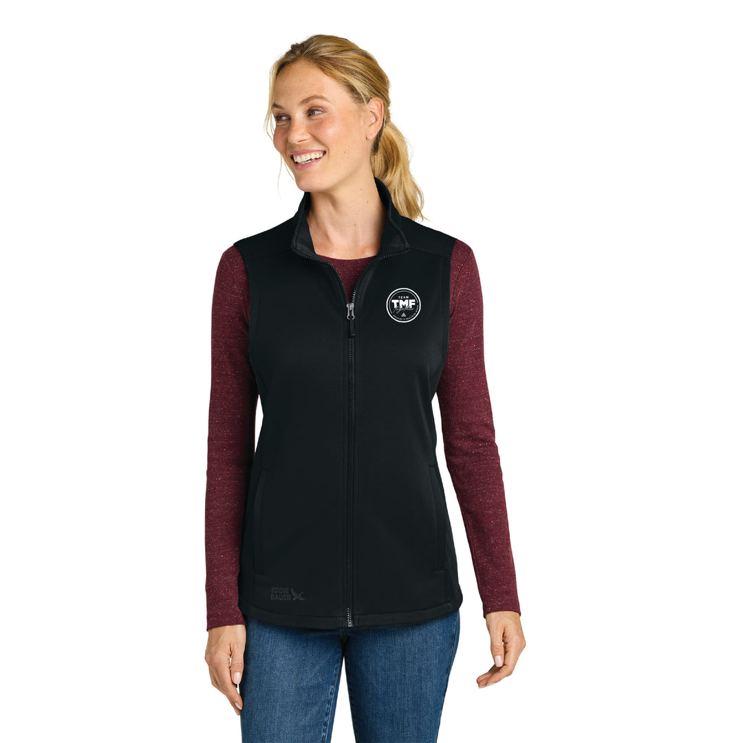 Team TMF - Eddie Bauer® Women’s Smooth Mid Layer Fleece Vest (EB2570)