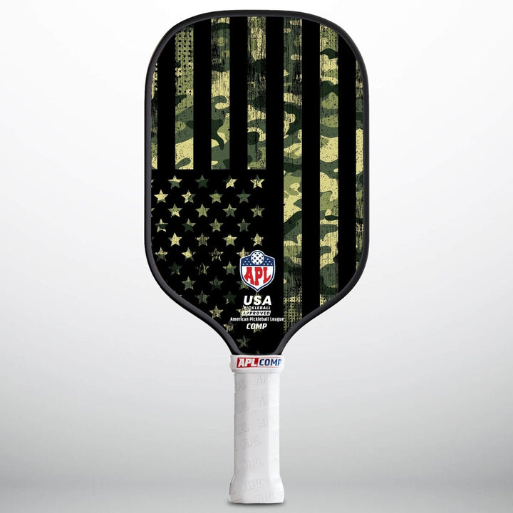 APL - Camo Flag | 16mm Carbon Fiber | Best Pickleball Paddles | American Pickleball League
