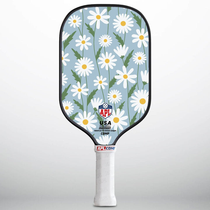 APL - Sun Flowers | 16mm Carbon Fiber | Best Pickleball Paddles | American Pickleball League