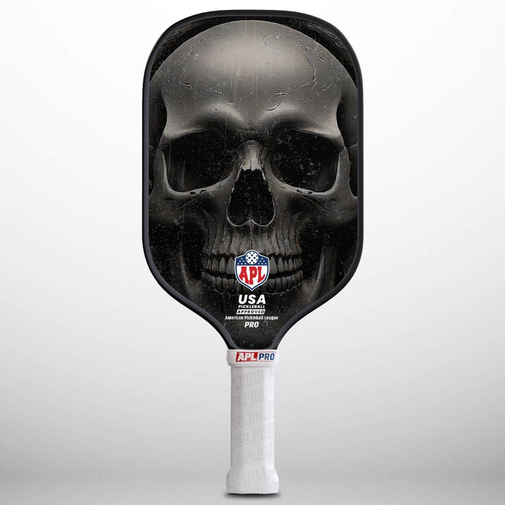 APL - Dark Skull | 16mm Carbon Fiber | Best Pickleball Paddles | American Pickleball League