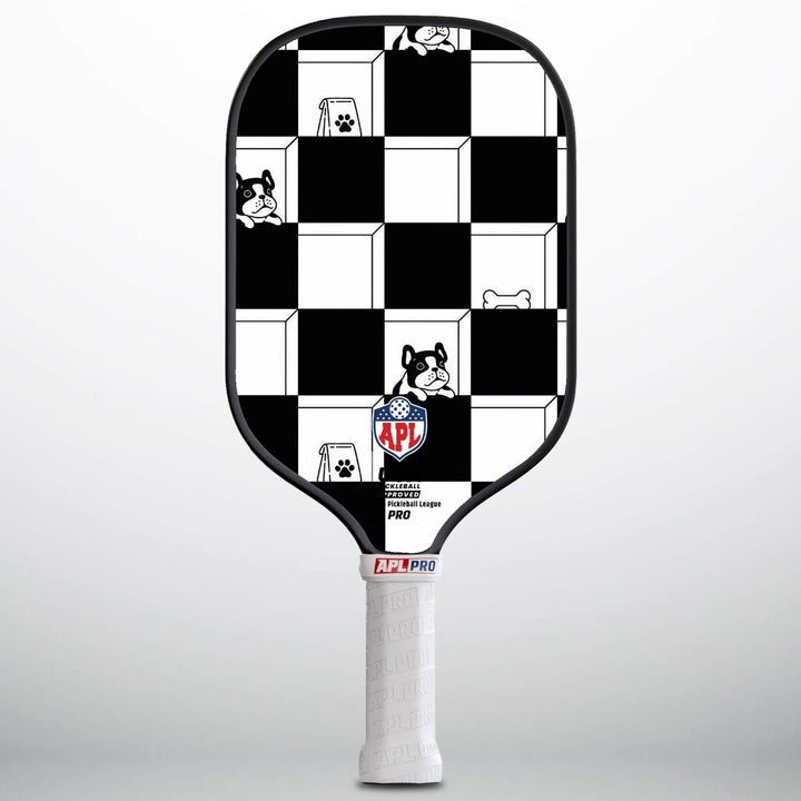APL - Black White Patterns | 16mm Carbon Fiber | Best Pickleball Paddles | American Pickleball League