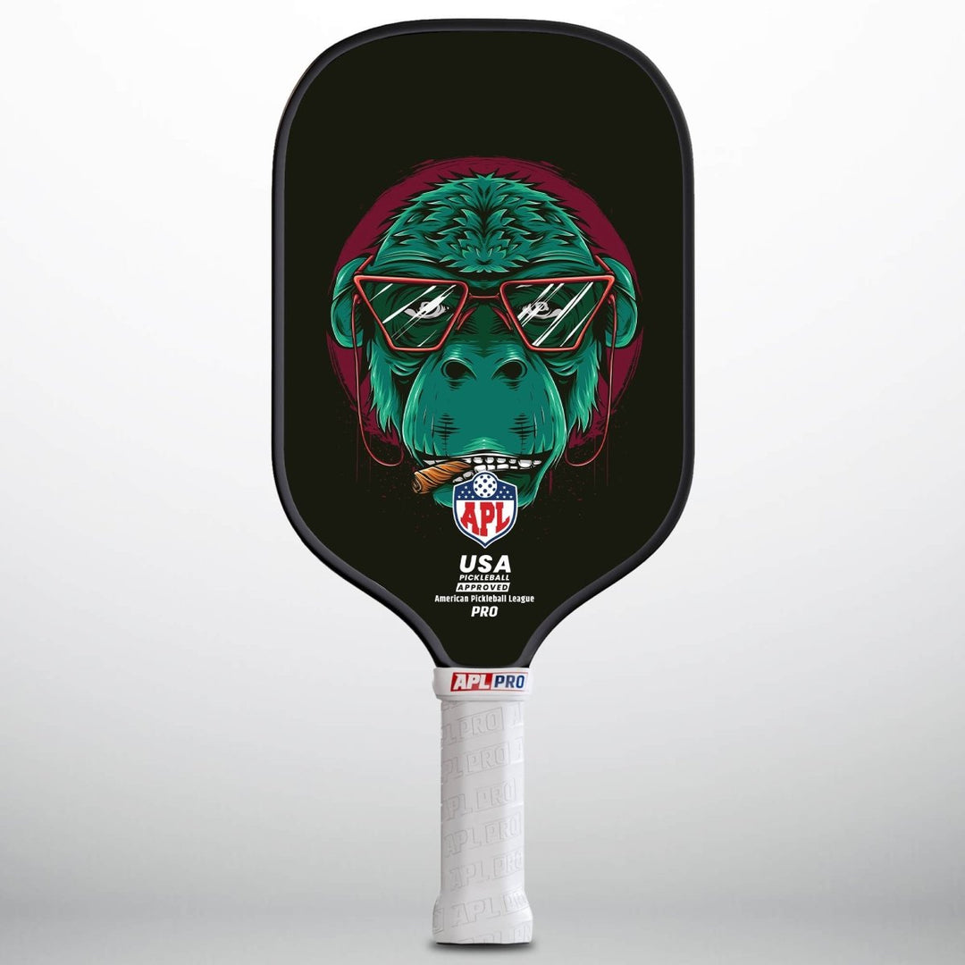 APL - Skull Glasses Pickleball Paddle | 16mm Carbon Fiber | Best Pickleball Paddles | American Pickleball League