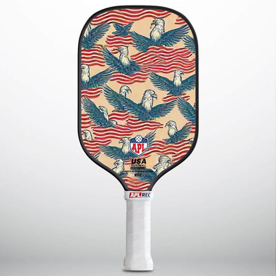 APL - Flying Eagles | 16mm Carbon Fiber | Best Pickleball Paddles | American Pickleball League