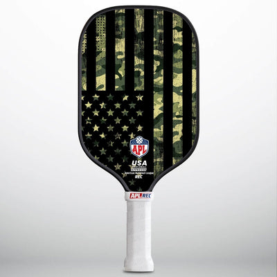 APL - Camo Flag | 16mm Carbon Fiber | Best Pickleball Paddles | American Pickleball League