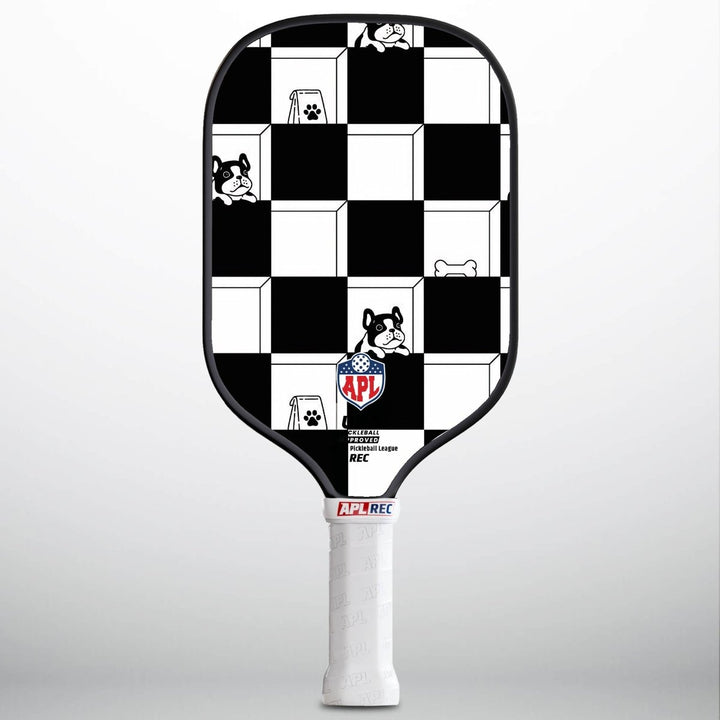 APL - Black White Patterns | 16mm Carbon Fiber | Best Pickleball Paddles | American Pickleball League