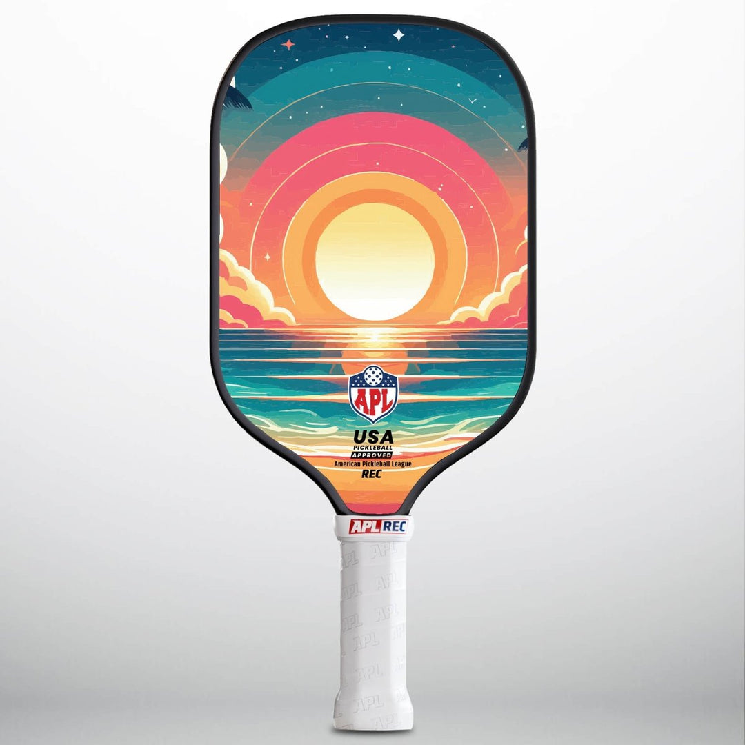 APL - Colorful Patterns Pickleball Paddle | 16mm Carbon Fiber | Best Pickleball Paddles | American Pickleball League