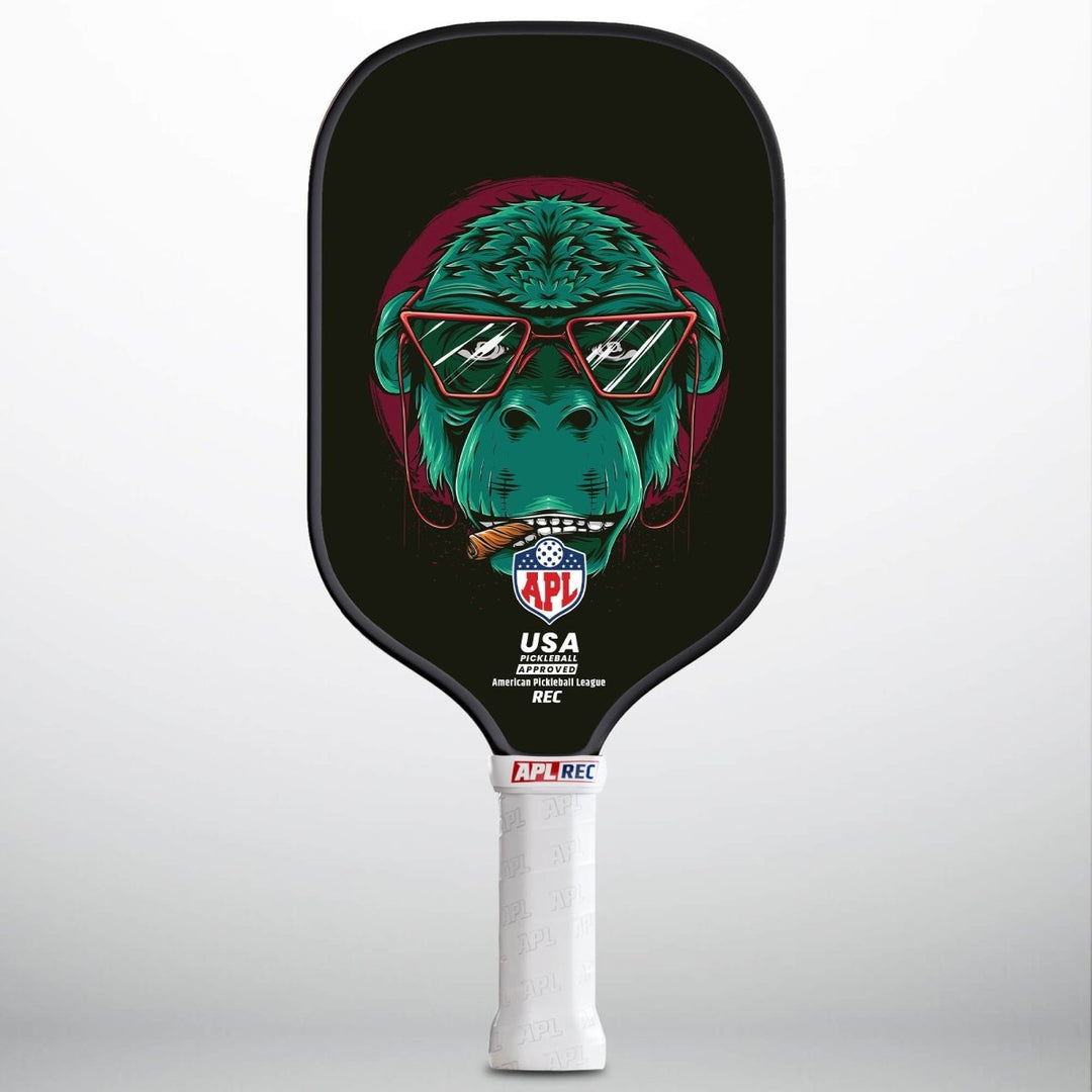 APL - Skull Glasses Pickleball Paddle | 16mm Carbon Fiber | Best Pickleball Paddles | American Pickleball League