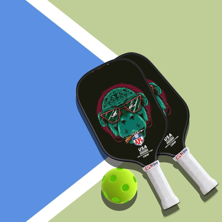APL - Skull Glasses Pickleball Paddle | 16mm Carbon Fiber | Best Pickleball Paddles | American Pickleball League