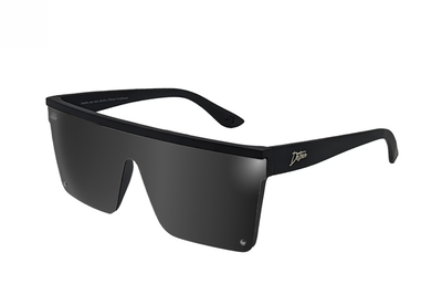 Tidal Wave - Matte Black - Jet Black Lens Polarized