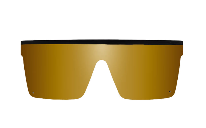 Tidal Wave - Matte Black - 24K Gold Lens Polarized