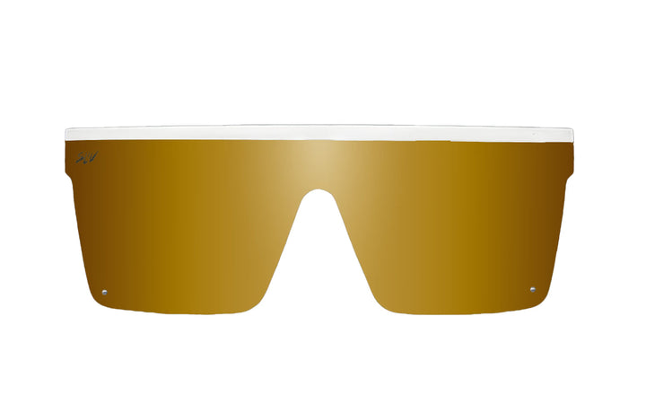 Tidal Wave - Matte Off White - Sean Silveira - 24K Gold Lens Polarized