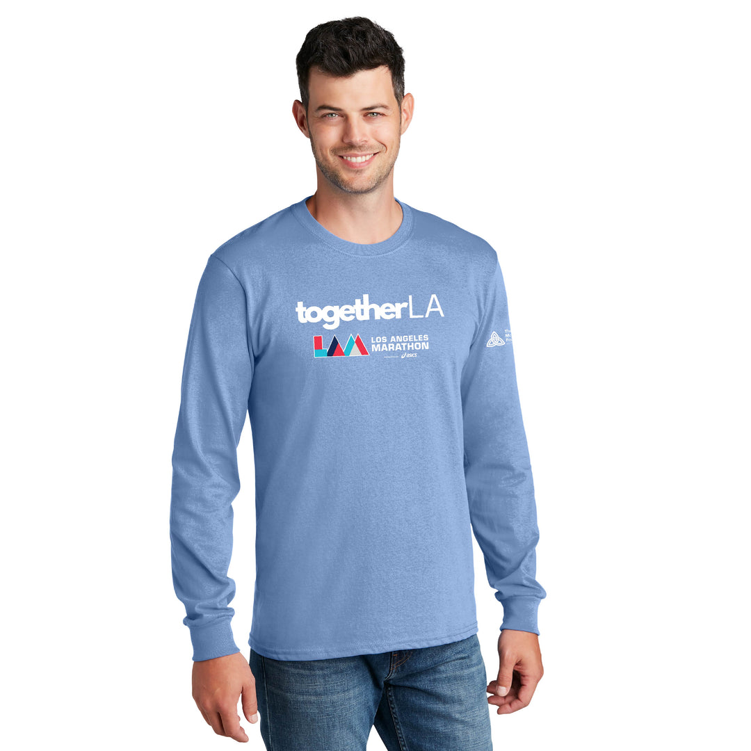 LA Marathon/Together LA- Adult Cotton Long Sleeve Tee (PC54LS)