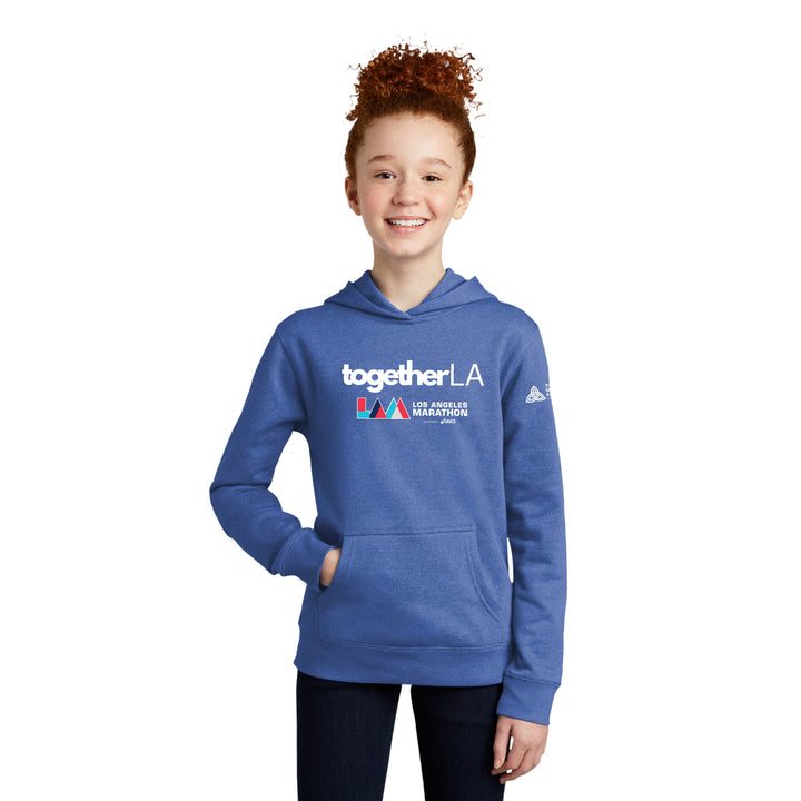 LA Marathon/Together LA - Youth Unisex Fleece Hoodie (DT6100Y)