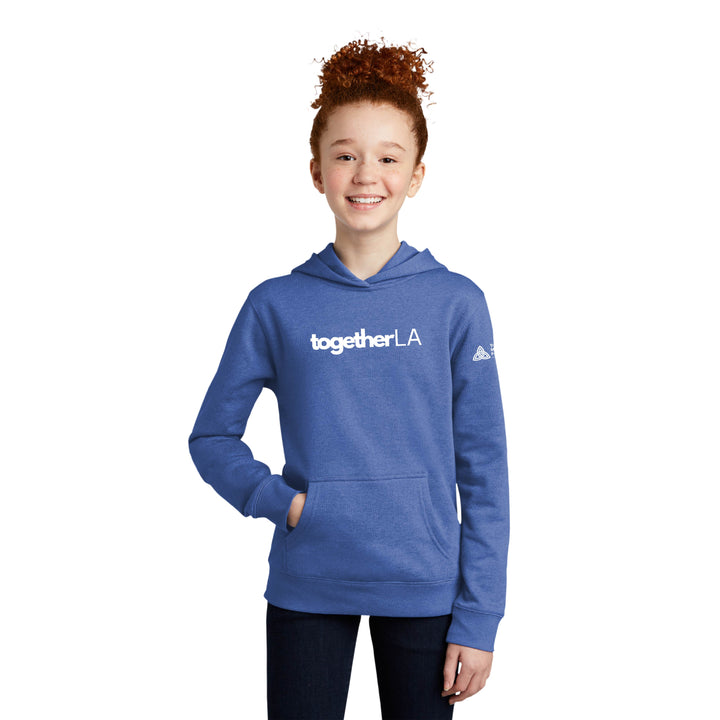 Together LA - Youth Unisex Fleece Hoodie (DT6100Y)