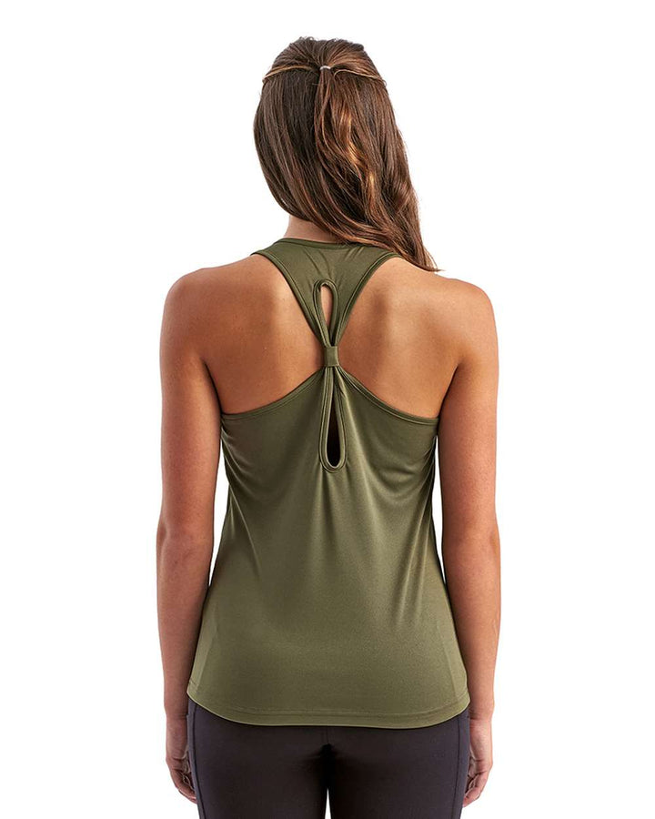 TriDri Women's Knot Back Venus Tank Top (TD042)