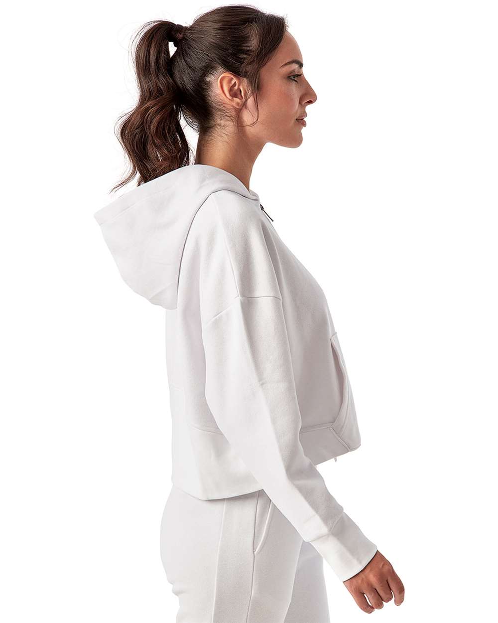TriDri Women's Alice Half-Zip Hooded Sweatshirt (TD077)