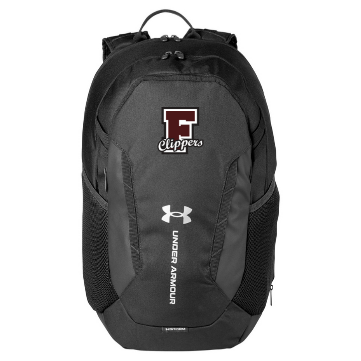 Tienda de la escuela secundaria de Falmouth: mochila Under Armour Hustle (1364182)