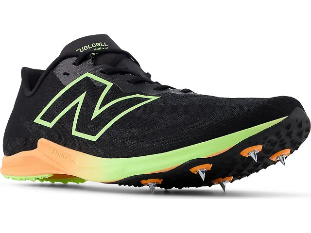 Zapatillas unisex FuelCell SuperComp XC-X de New Balance, color negro y verde (UXCELRE1)