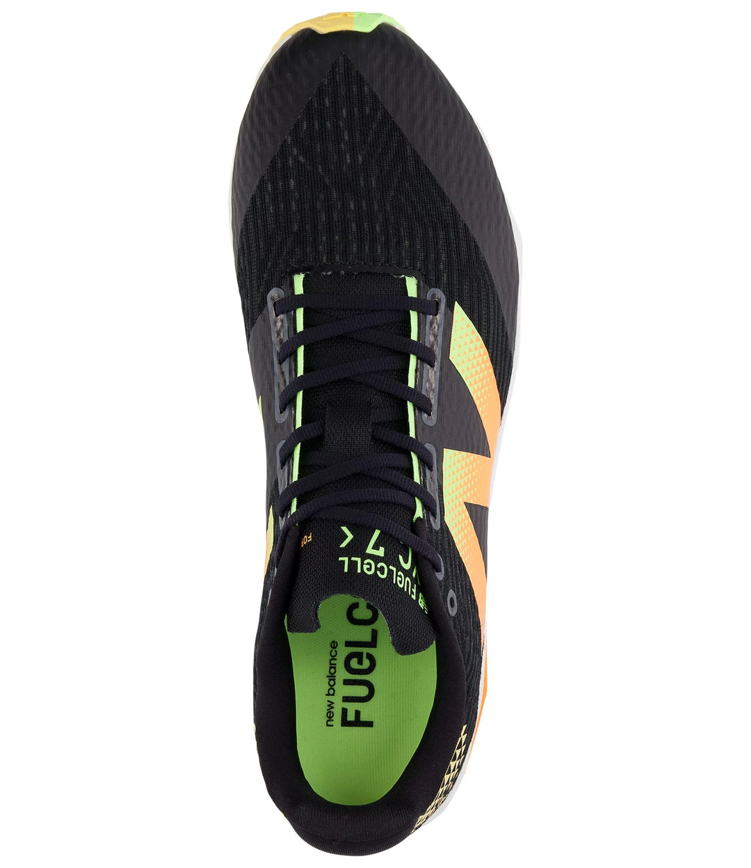 Zapatillas unisex FuelCell XC7 v5 de New Balance, color negro y verde (UXCS7LB5) 