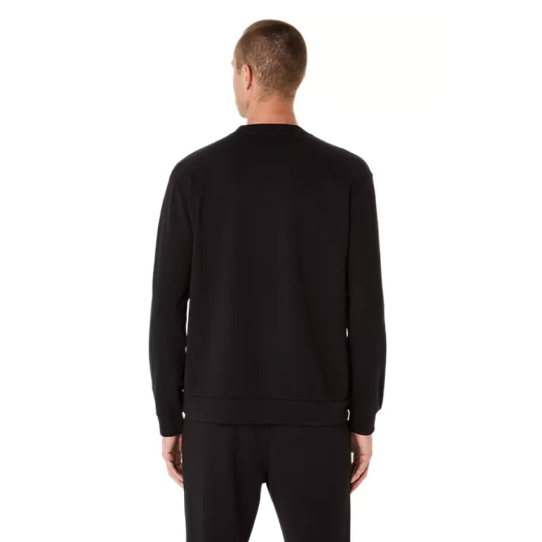 Falmouth Road Race 2025 - ASICS Sweat Crew Neck Top Performance Black (2031E908) (FRR-09)