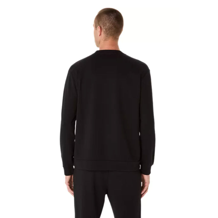 Falmouth Road Race 2025 - ASICS Sweat Crew Neck Top Performance Black (2031E908) (FRR-09)