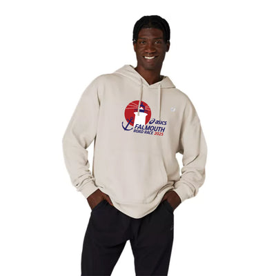 Falmouth Road Race 2025 - ASICS Sweat Relax Pull Over Hoodie Oatmeal (2031E699) (FRR-28)