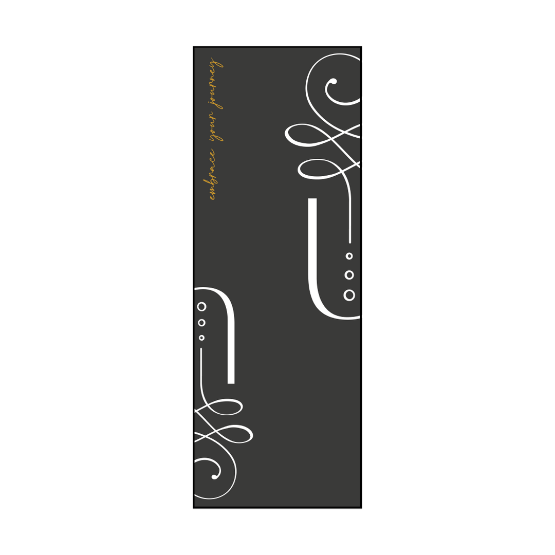 Onyx Yoga Towel