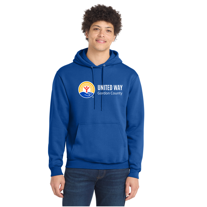 United Way Gordon County - Unisex Fleece Pullover Hooded Sweatshirt (PC78H)