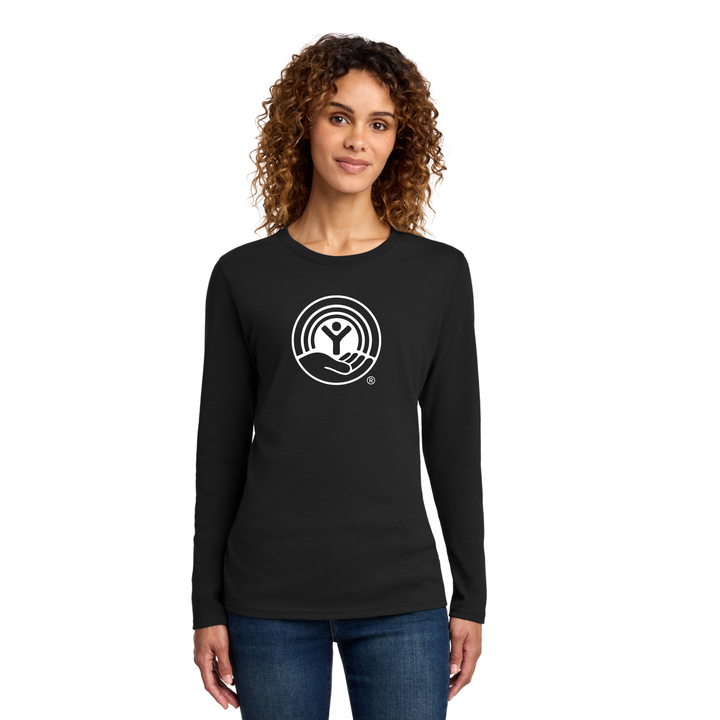 United Way Gordon County - Women's Long Sleeve Core Cotton Tee (LPC54LS)
