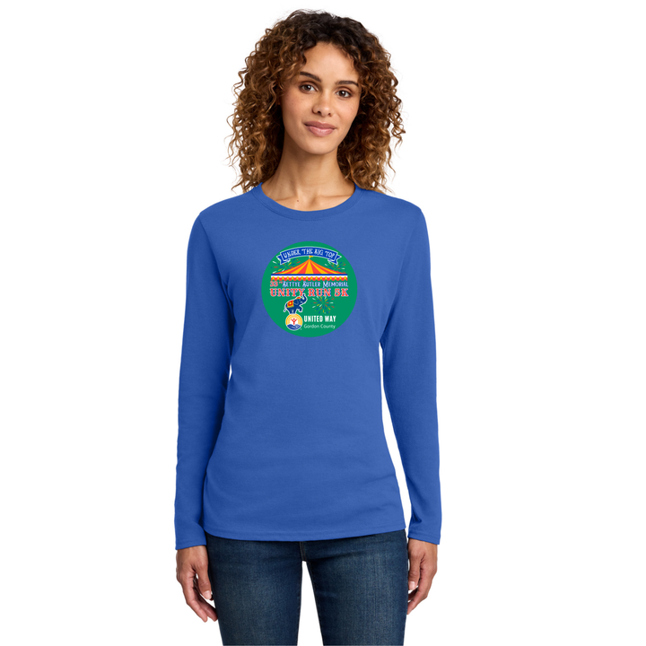 Unity Run 5K - Women's Long Sleeve Core Cotton Tee (LPC54LS)