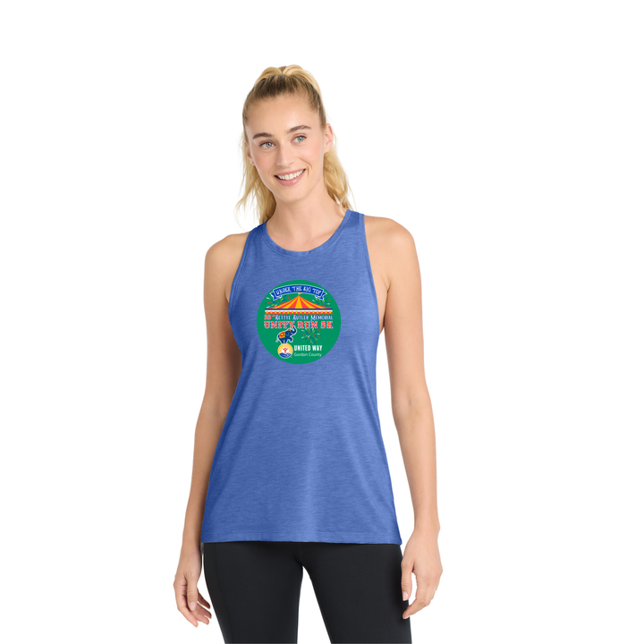 Unity Run 5K- Women's Tri-Blend Wicking Tank (LST402)