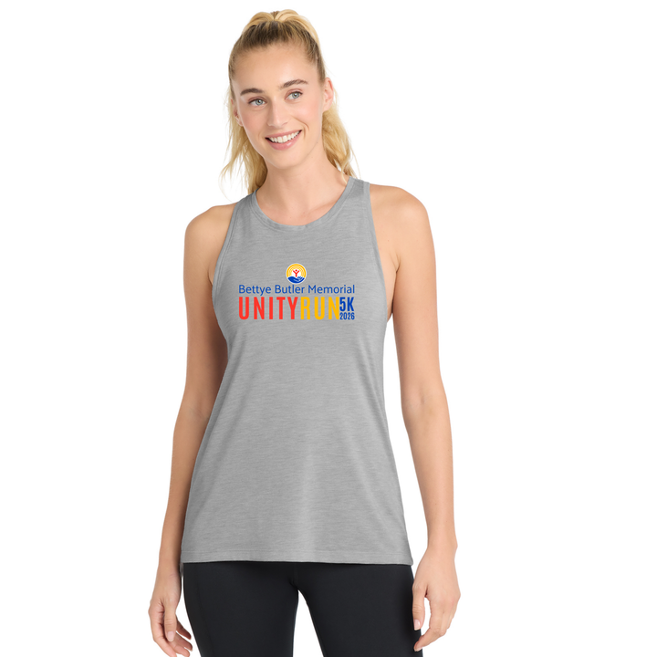 Unity Run 5K- Women's Tri-Blend Wicking Tank (LST402)