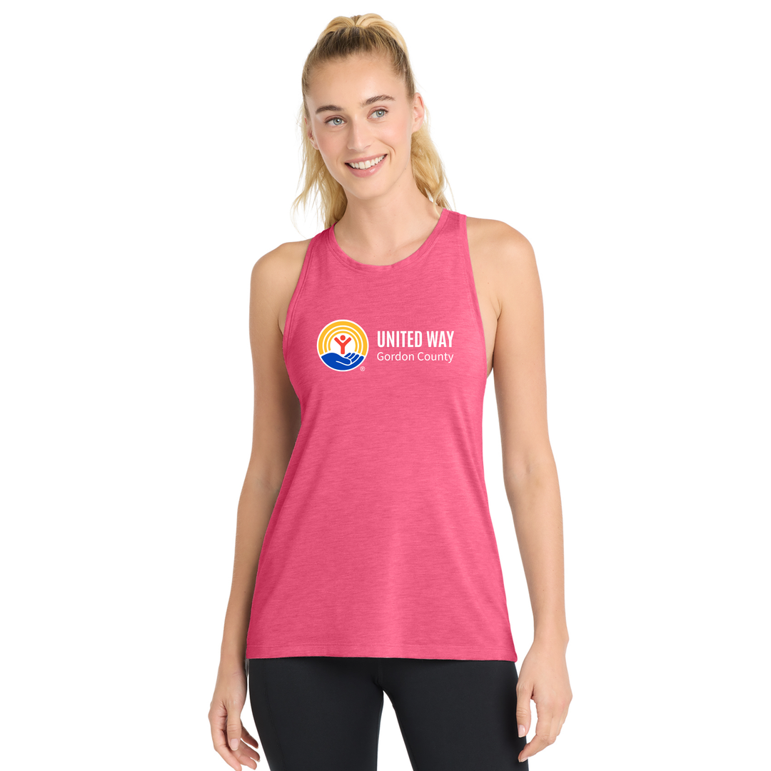 United Way Gordon County- Women's Tri-Blend Wicking Tank (LST402)